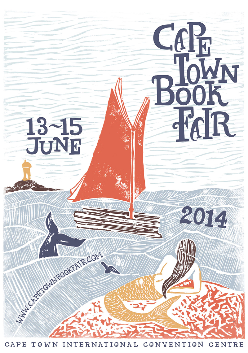 Poster for The Cape Town Book Fair